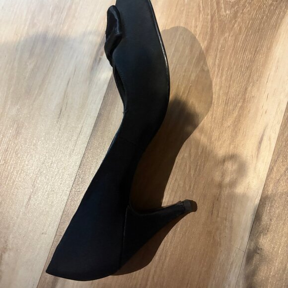 Vintage Life Stride Debby #2 Pois de soie Rhinestone Open-toe Heels Rhinestone - Picture 6 of 15